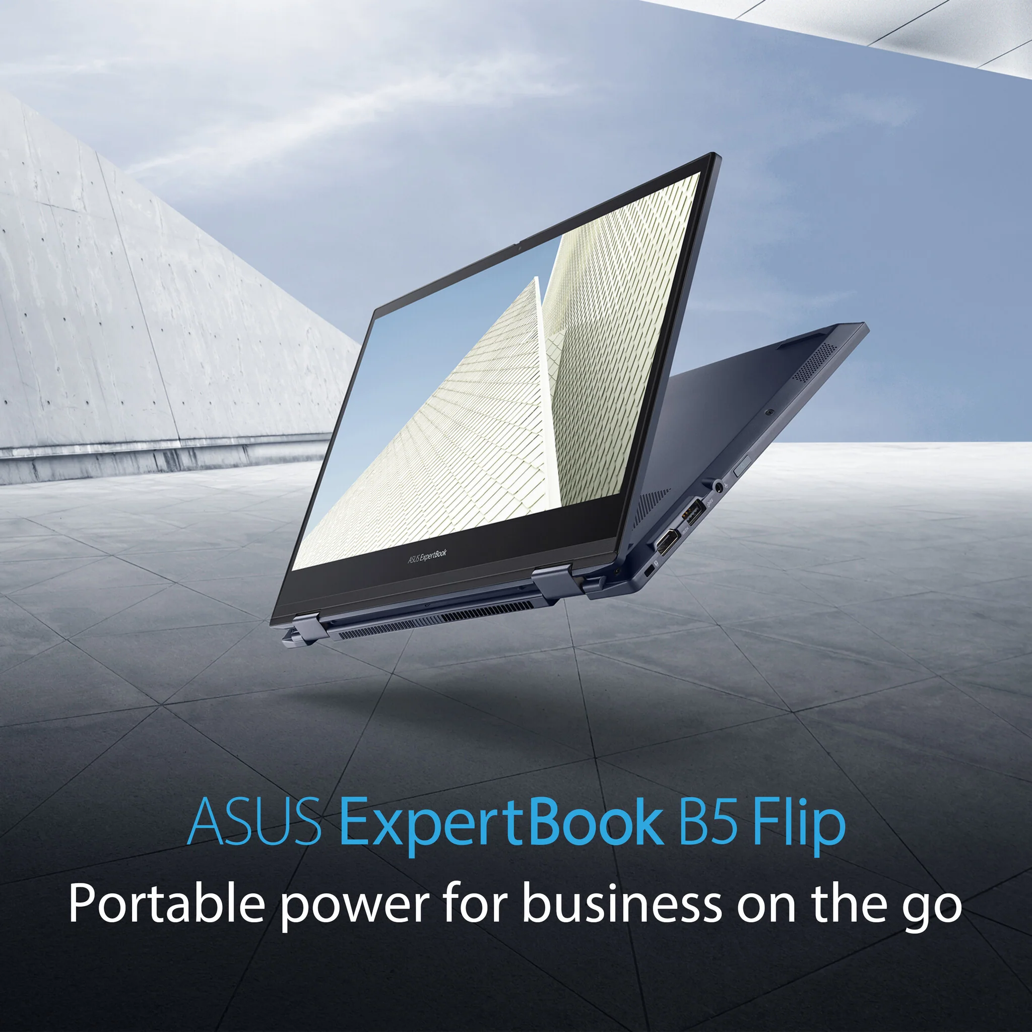 ASUS ExpertBook Hybrid (2-in-1) - 33.8 cm (13.3") - Touchscreen - Intel® Core™ i7-1165G7 - 16 GB DDR4-SDRAM - 512 GB SSD - Wi-Fi 6 - Windows 11 Pro - Black - Image 5