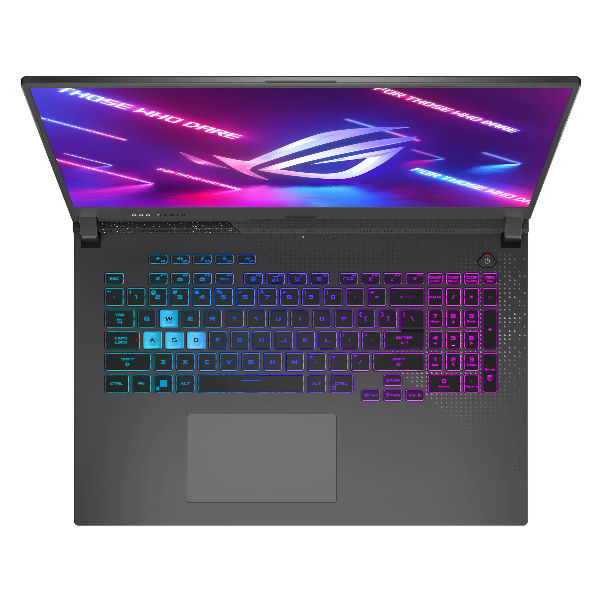 ASUS Strix G17 Laptop - 43.9 cm (17.3") - AMD Ryzen™ 9 7945HX - 16 GB DDR5-SDRAM - 1 TB SSD - NVIDIA GeForce RTX 4050 - Wi-Fi 6E - Windows 11 Home - Black / Grey - Image 4