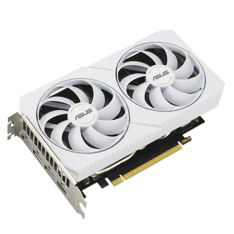 ASUS Dual OC White - NVIDIA 8 GB GDDR6 GeForce RTX 3060 graphics card - Image 4