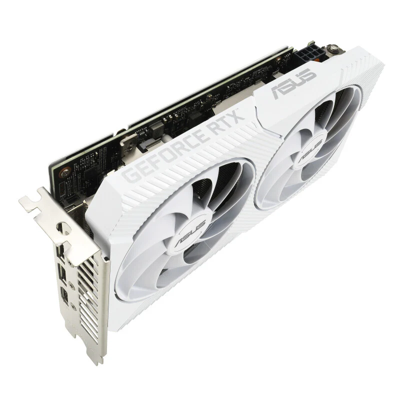 ASUS Dual OC White - NVIDIA 8 GB GDDR6 GeForce RTX 3060 graphics card - Image 7