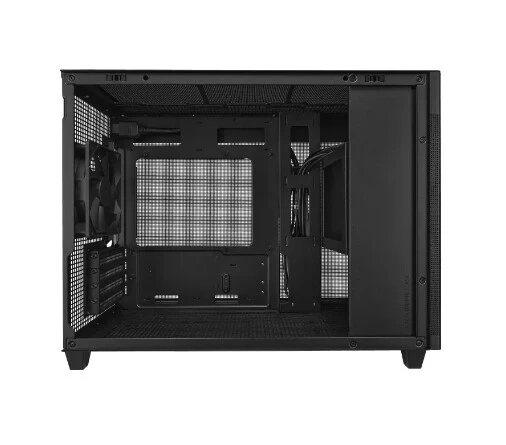 Asus Prime AP201 - MicroATX Mini Tower Case in Black - Image 8