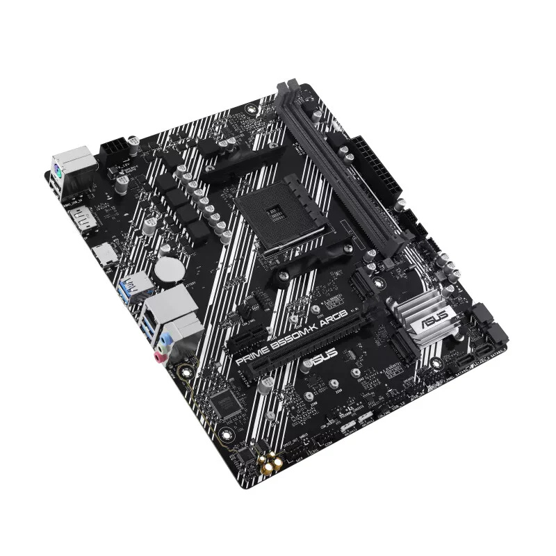 ASUS PRIME B550M-K ARGB micro ATX motherboard - AMD B550 Socket AM4 - Image 3