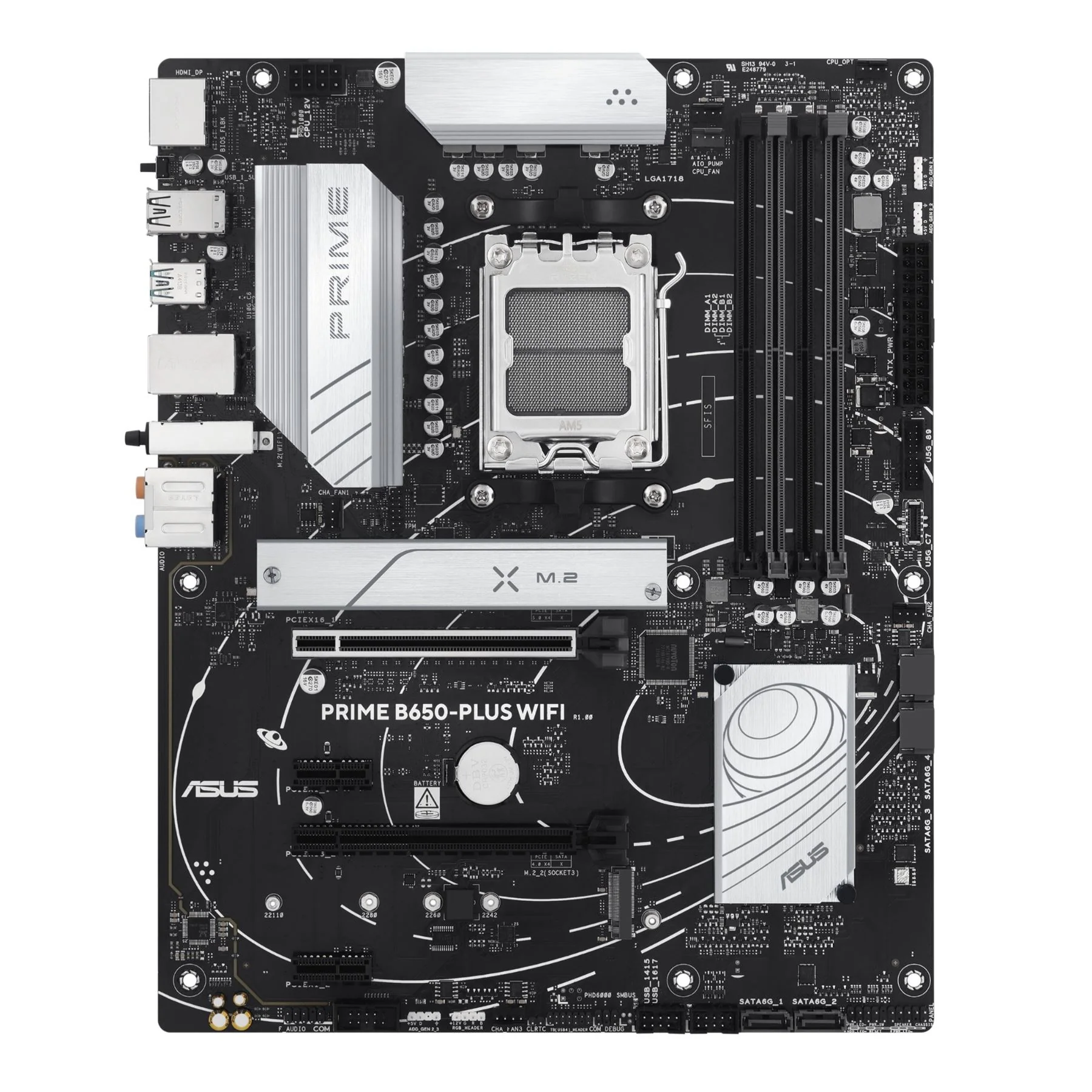 ASUS PRIME B650-PLUS WIFI ATX motherboard - AMD B650 Socket AM5