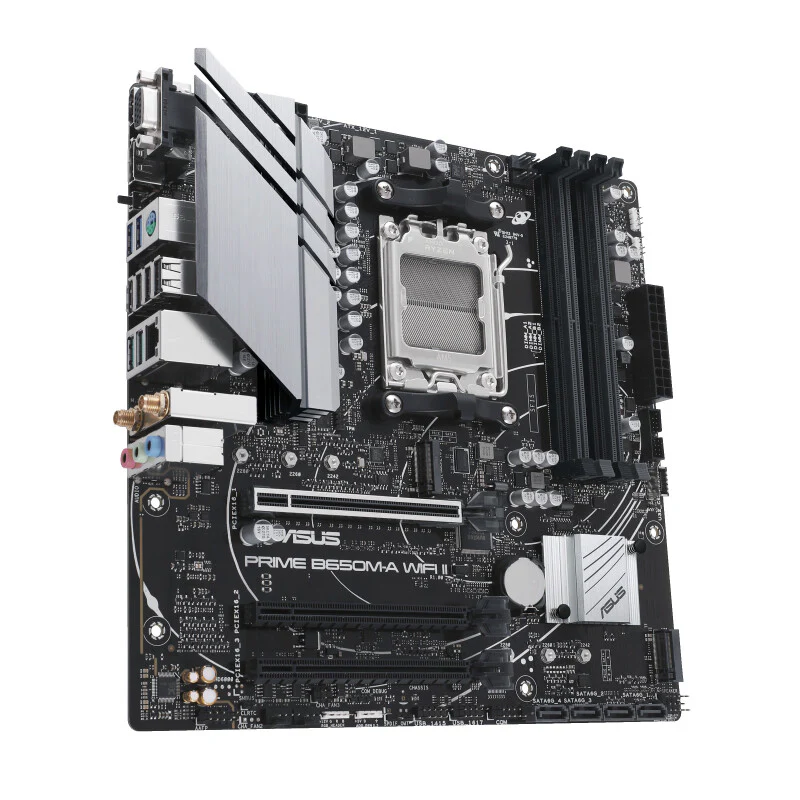 ASUS PRIME B650M-A WIFI II micro ATX motherboard - AMD B650 Socket AM5 - Image 4