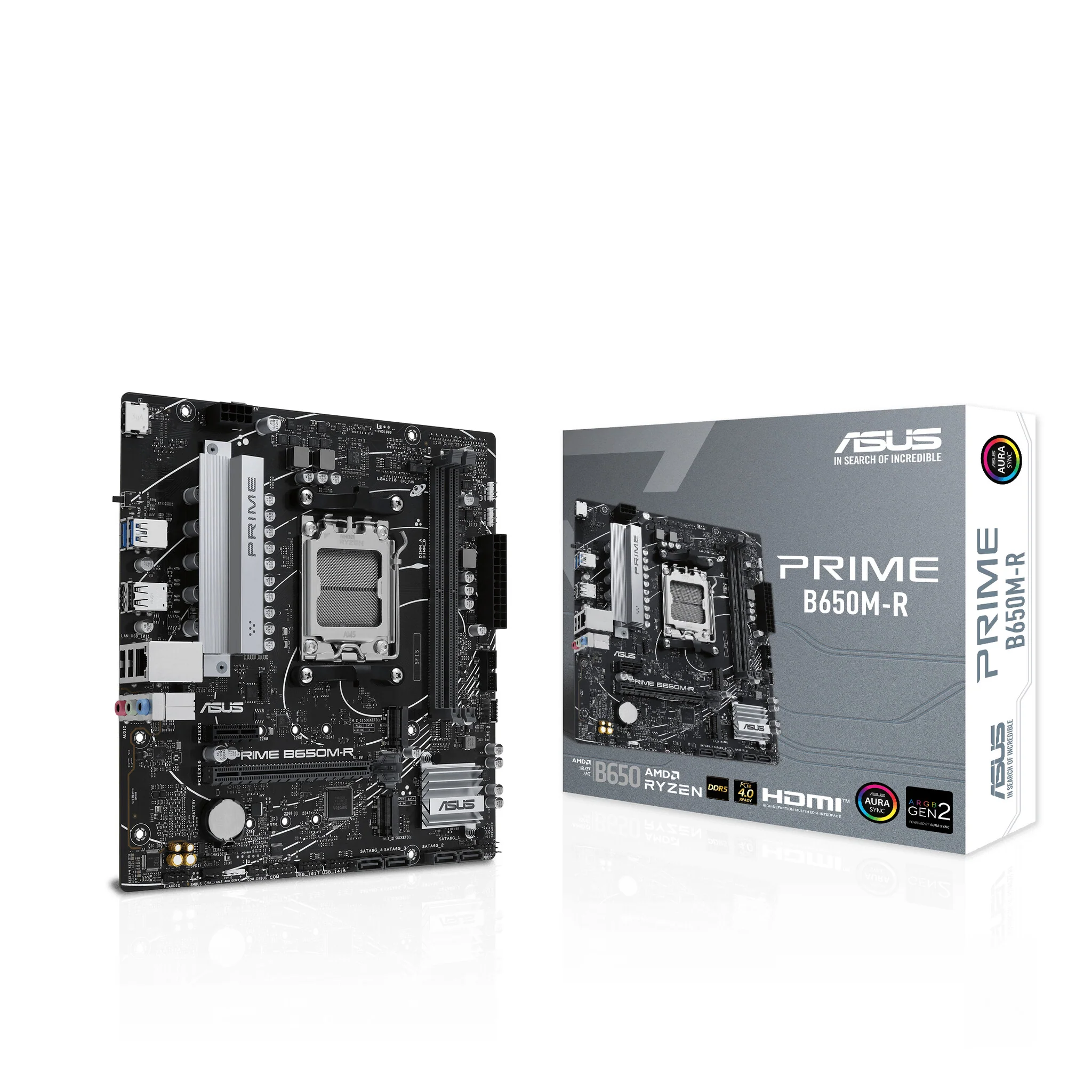 ASUS PRIME B650M-R micro ATX motherboard - AMD B650 Socket AM5 - Image 2