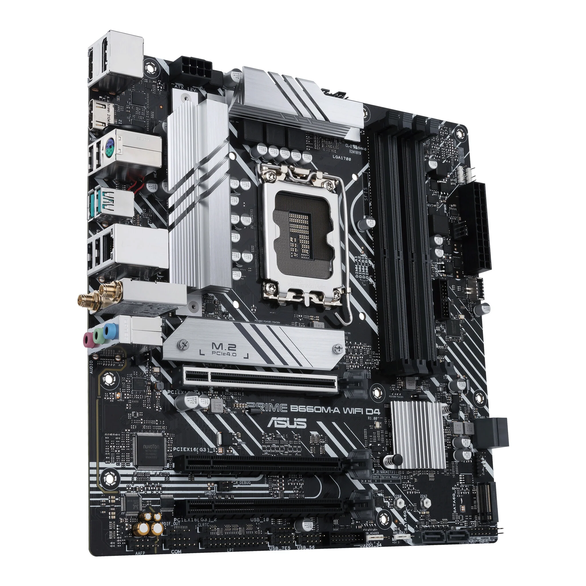 ASUS PRIME B660M-A WIFI D4 micro ATX Motherboard - Intel B660 LGA 1700 - Image 3