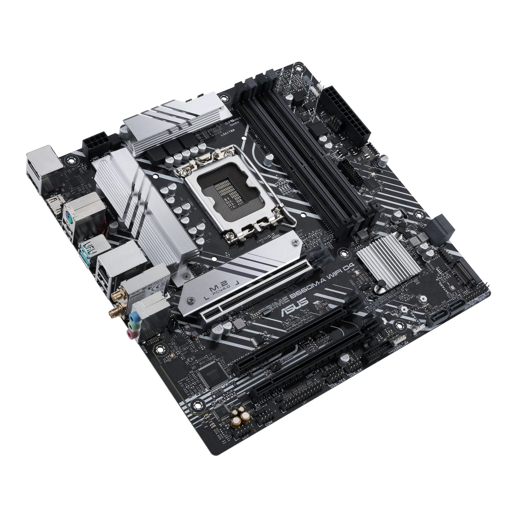 ASUS PRIME B660M-A WIFI D4 micro ATX Motherboard - Intel B660 LGA 1700 - Image 4