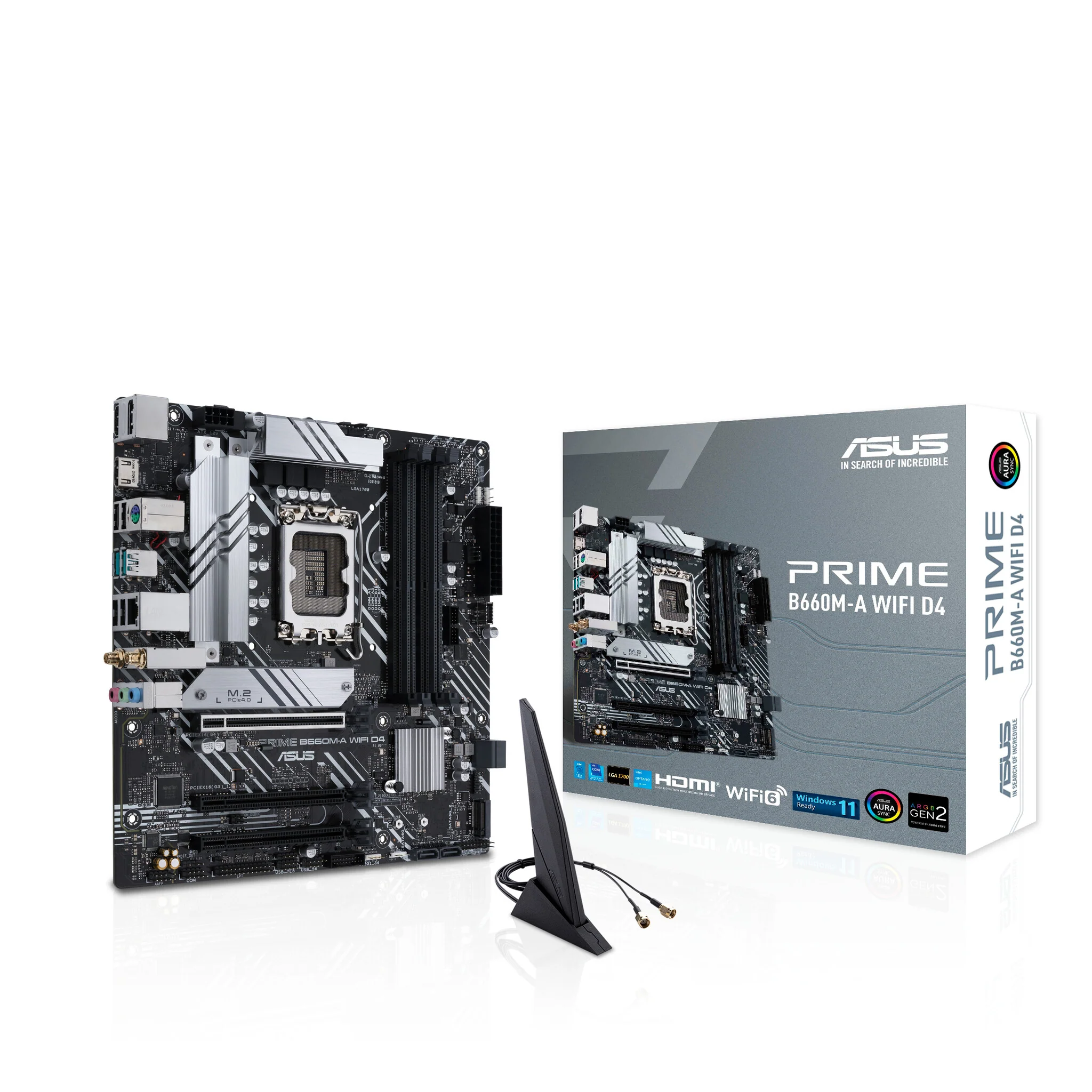 ASUS PRIME B660M-A WIFI D4 micro ATX Motherboard - Intel B660 LGA 1700 - Image 5