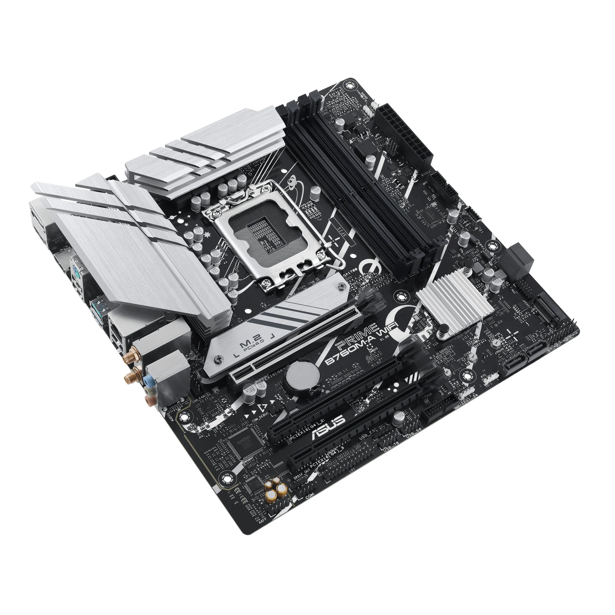 ASUS PRIME B760M-A WIFI micro ATX motherboard - Intel B760 LGA 1700 - Image 3