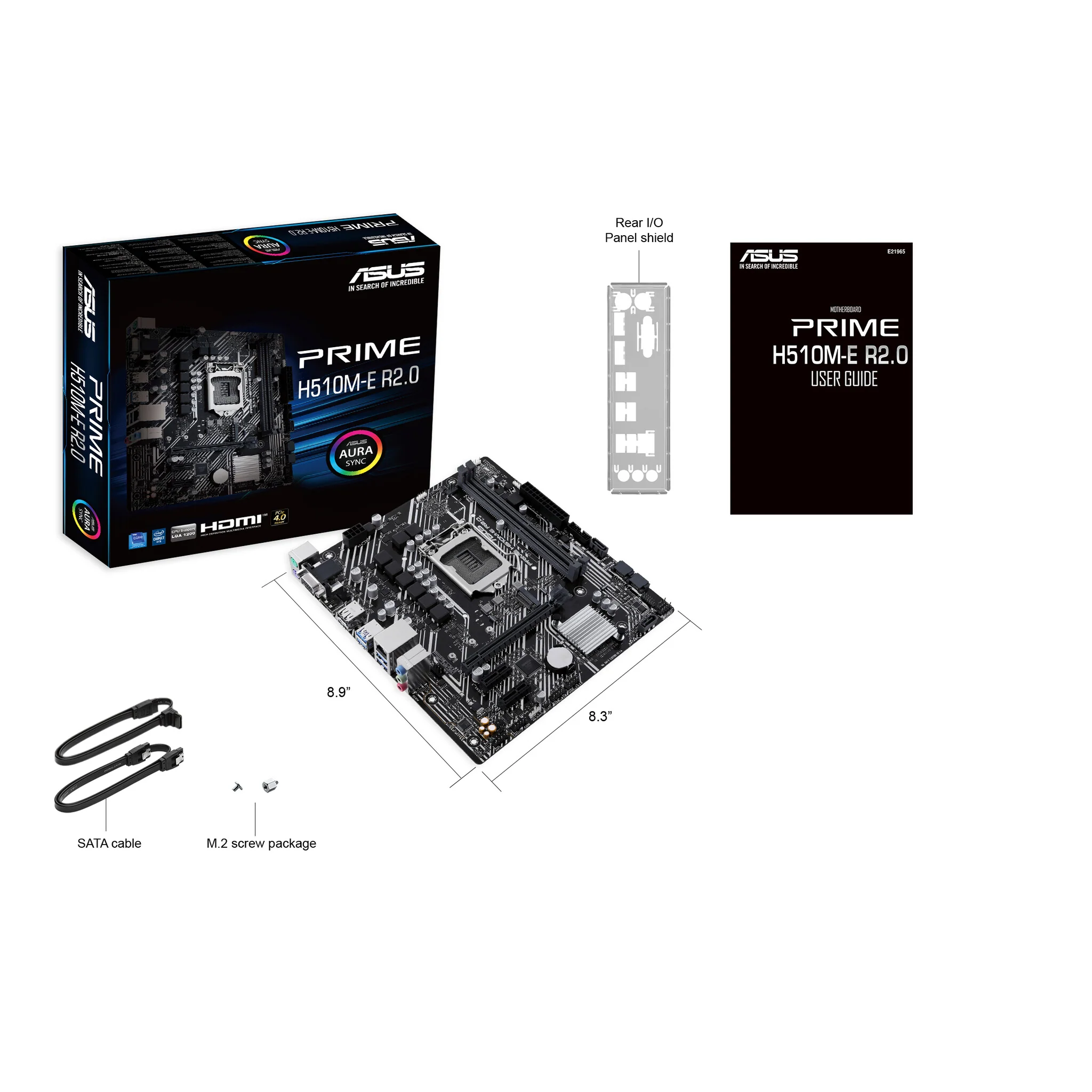 ASUS PRIME H510M-E R2.0 micro ATX motherboard - Intel H470 LGA 1200 - Image 6