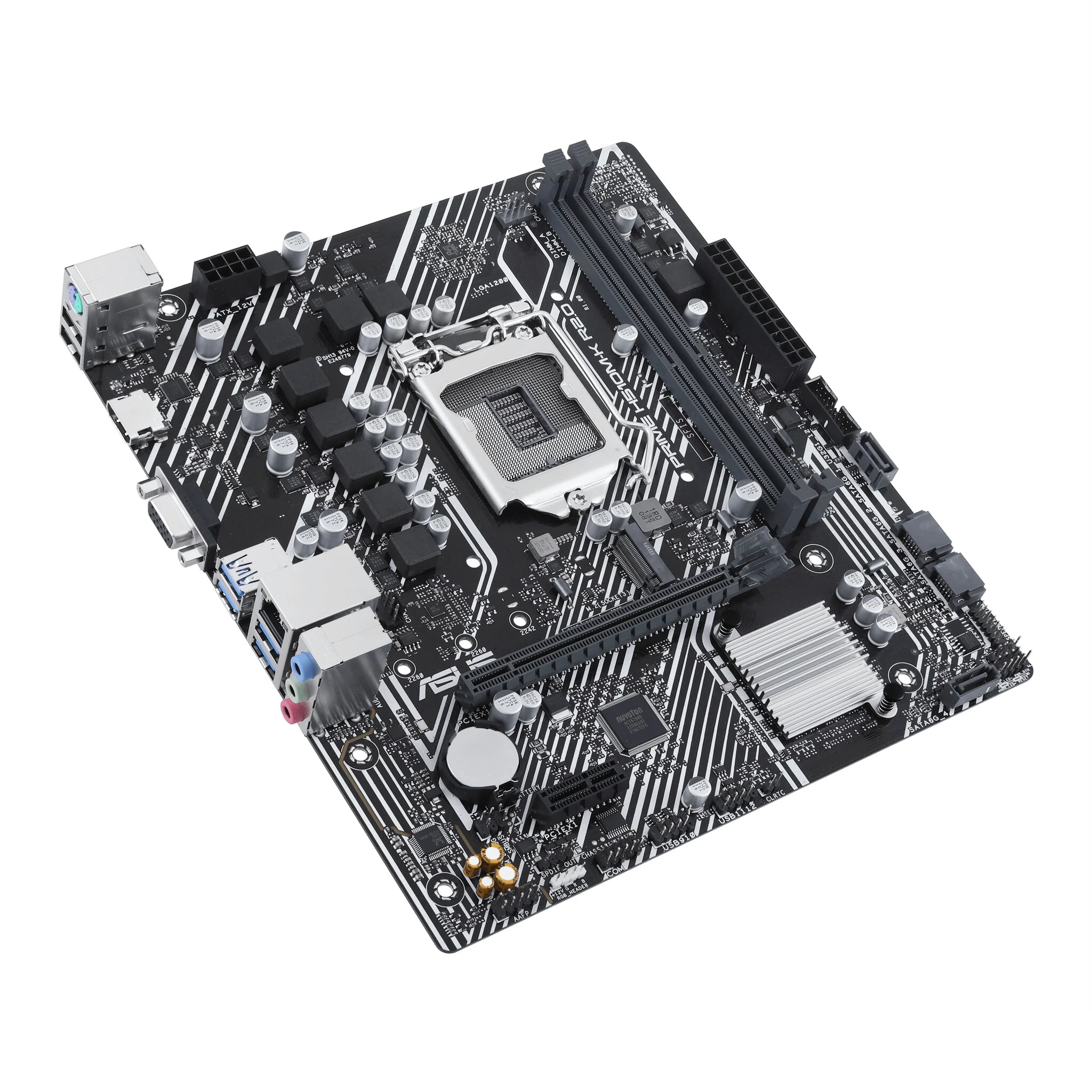 ASUS PRIME H510M-K R2.0 micro ATX motherboard - Intel H510 LGA 1200 - Image 4