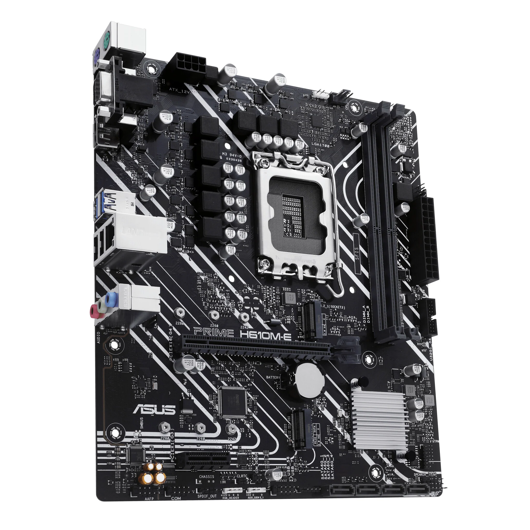 ASUS PRIME H610M-E-CSM micro ATX motherboard - Intel H610 LGA 1700 - Image 3