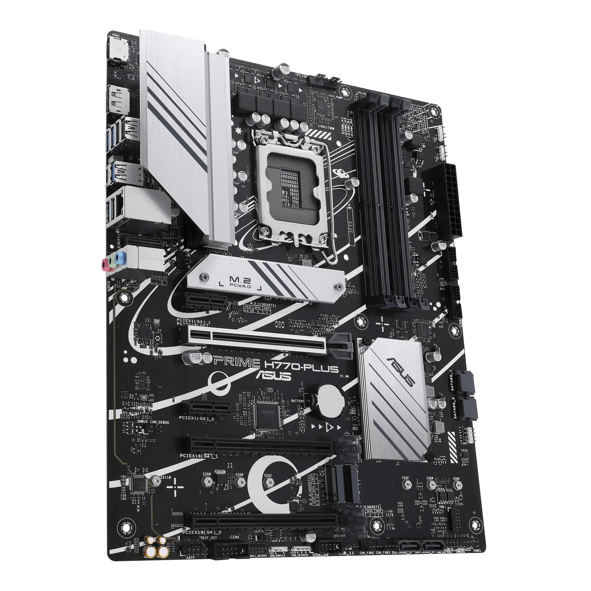 ASUS PRIME H770-PLUS ATX motherboard - Intel H770 LGA 1700 - Image 4