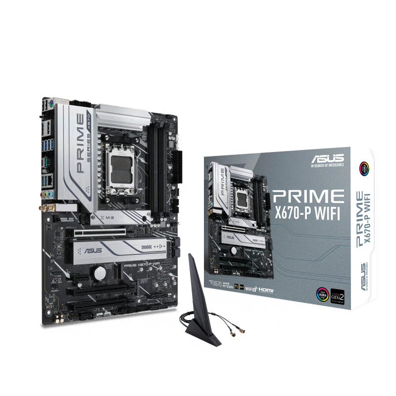 ASUS PRIME X670-P WIFI ATX motherboard - AMD X670 Socket AM5 - Image 7