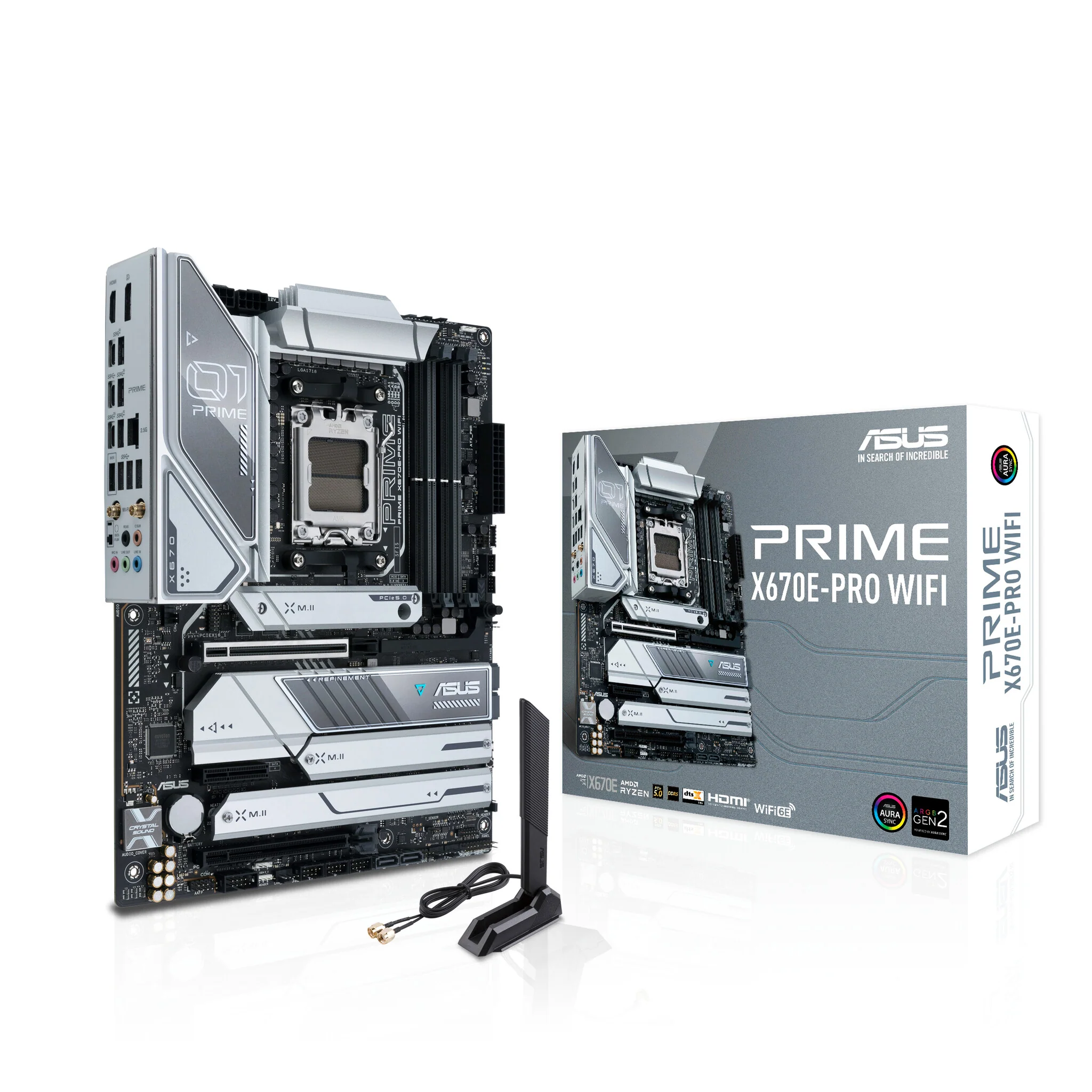 ASUS PRIME X670E-PRO WIFI ATX motherboard - AMD X670 Socket AM - Image 6