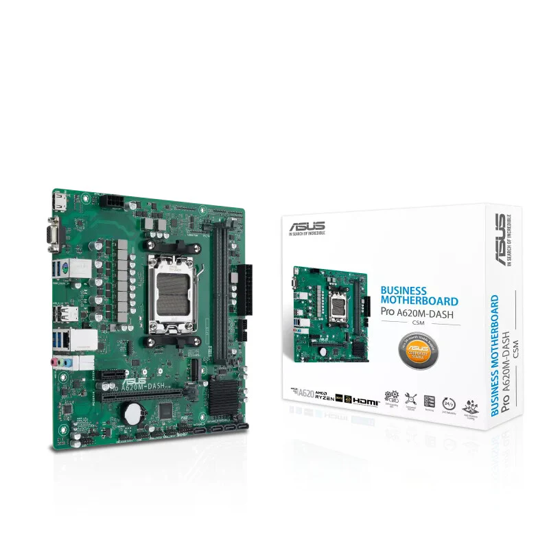 ASUS PRO A620M-DASH-CSM micro ATX motherboard - AMD A620 Socket AM5 - Image 5