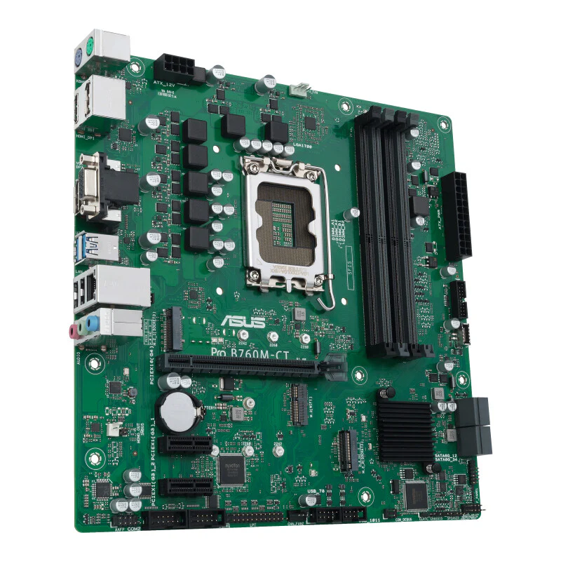 ASUS PRO B760M-CT-CSM micro ATX motherboard - Intel B760 LGA 1700 - Image 3