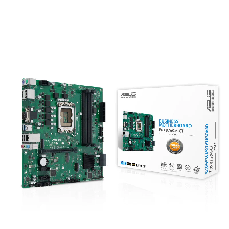 ASUS PRO B760M-CT-CSM micro ATX motherboard - Intel B760 LGA 1700 - Image 6