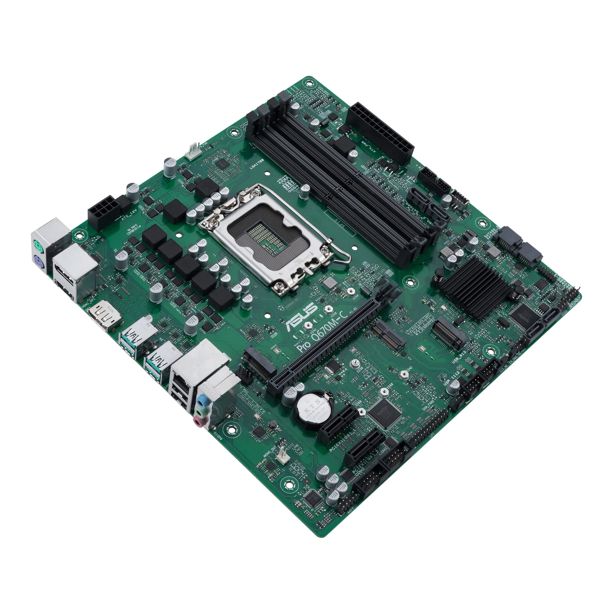 ASUS PRO Q670M-C-CSM micro ATX motherboard - Intel Q670 LGA 1700 - Image 3