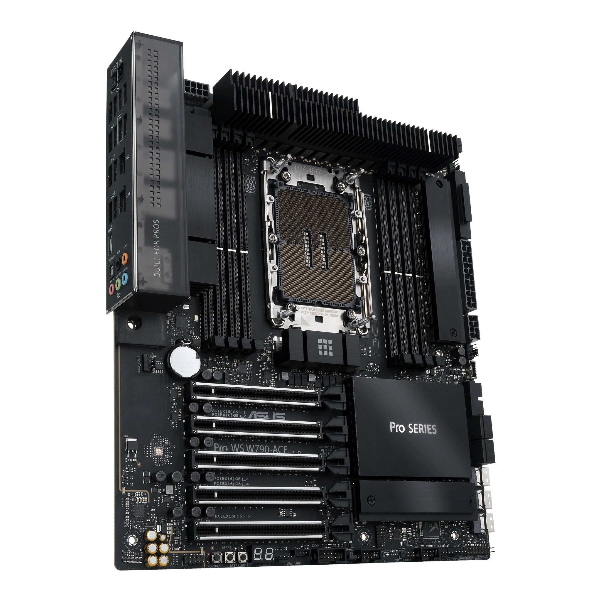 ASUS PRO WS W790-ACE ATX motherboard - Intel W790 LGA 4677 - Image 4