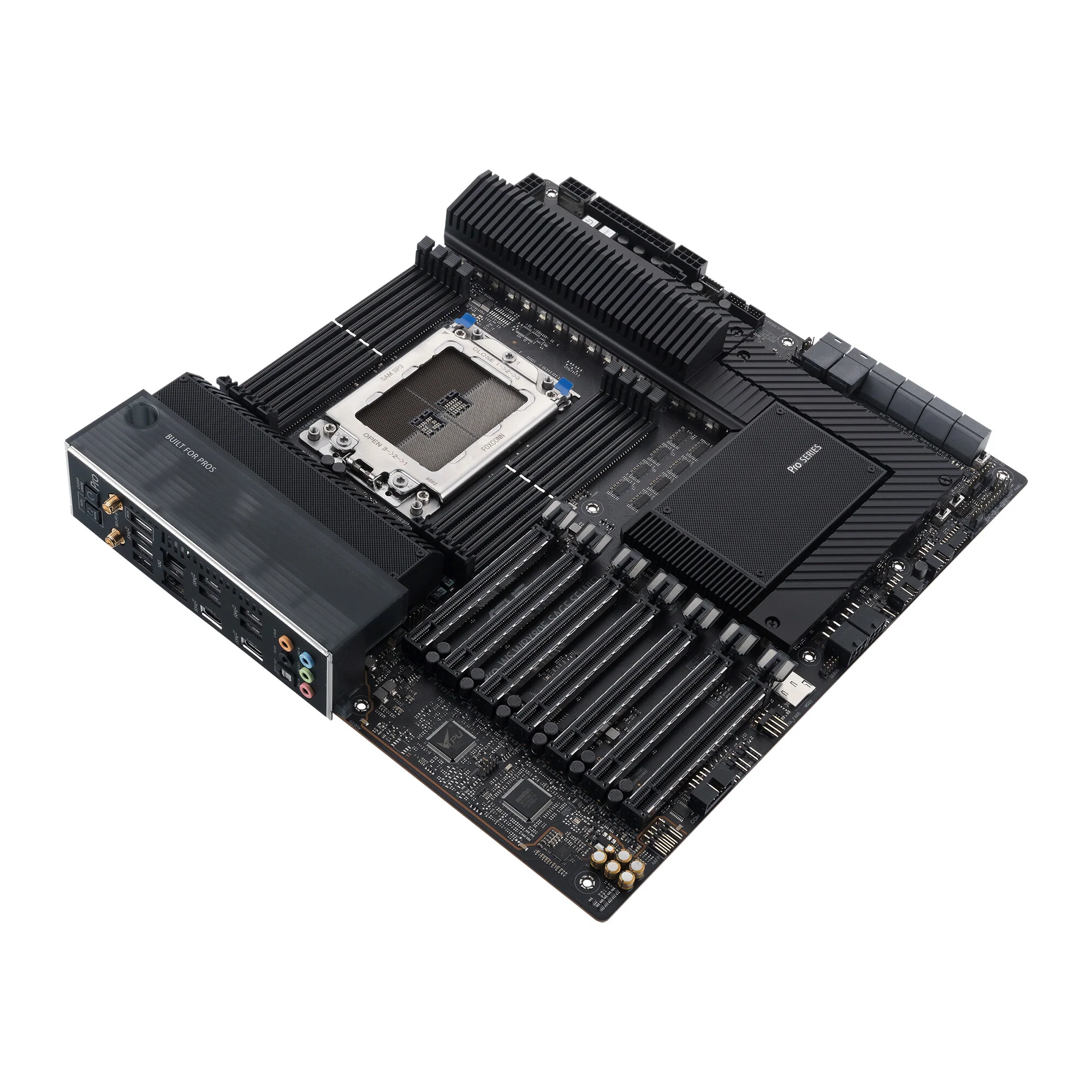 ASUS Pro WS WRX80E-SAGE SE WIFI II Extended ATX motherboard - AMD WRX80 Socket sWRX8 - Image 3