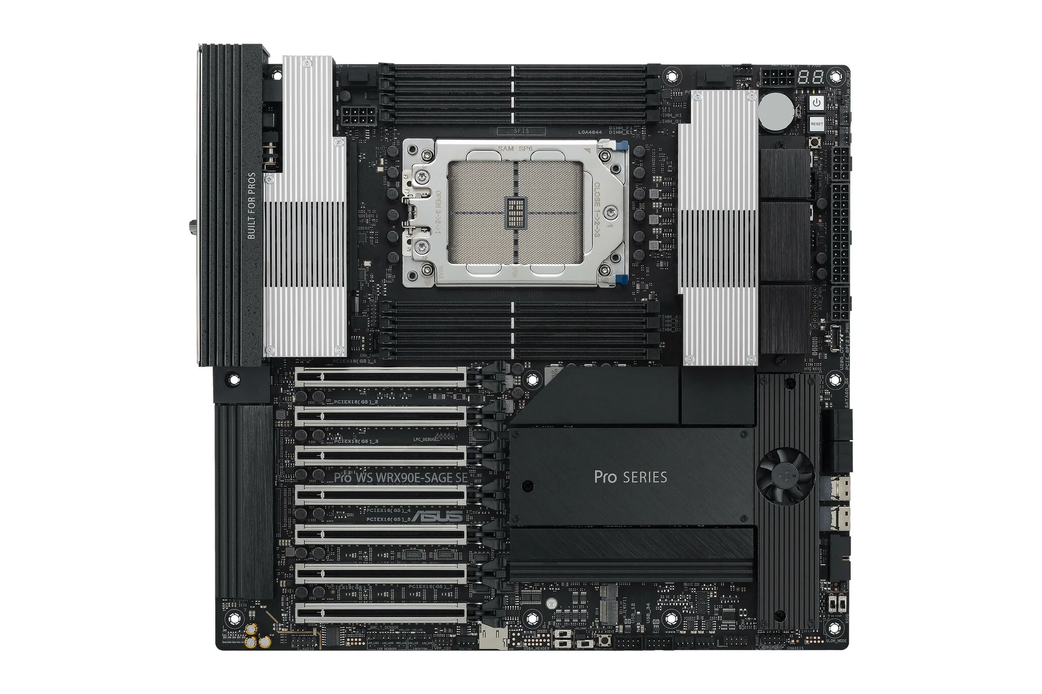 ASUS PRO WS WRX90E-SAGE SE EEB motherboard - AMD WRX90 Socket sTR5