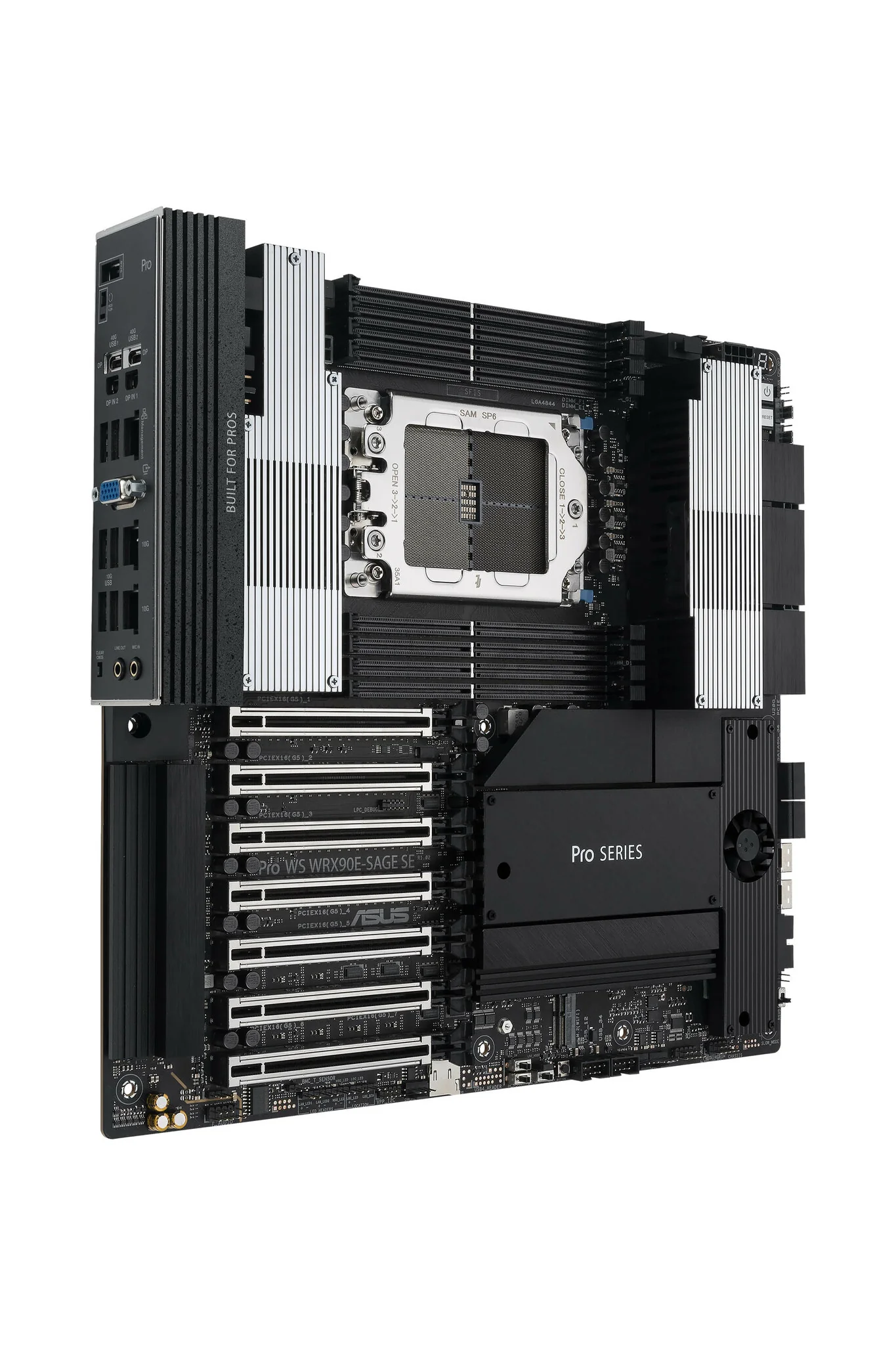 ASUS PRO WS WRX90E-SAGE SE EEB motherboard - AMD WRX90 Socket sTR5 - Image 3