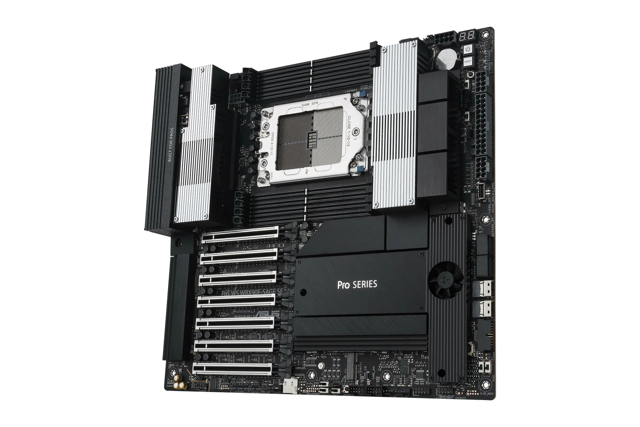 ASUS PRO WS WRX90E-SAGE SE EEB motherboard - AMD WRX90 Socket sTR5 - Image 4