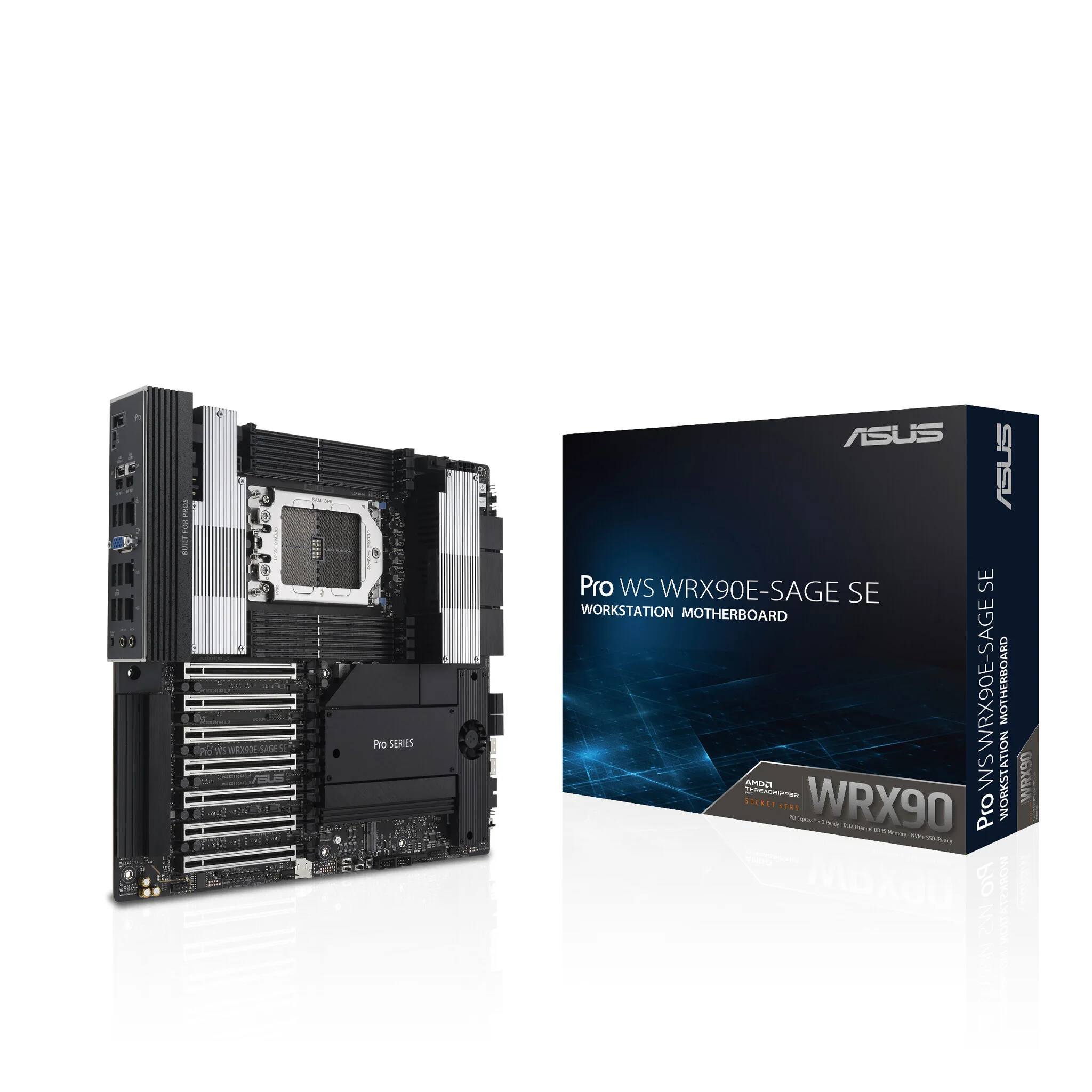 ASUS PRO WS WRX90E-SAGE SE EEB motherboard - AMD WRX90 Socket sTR5 - Image 9