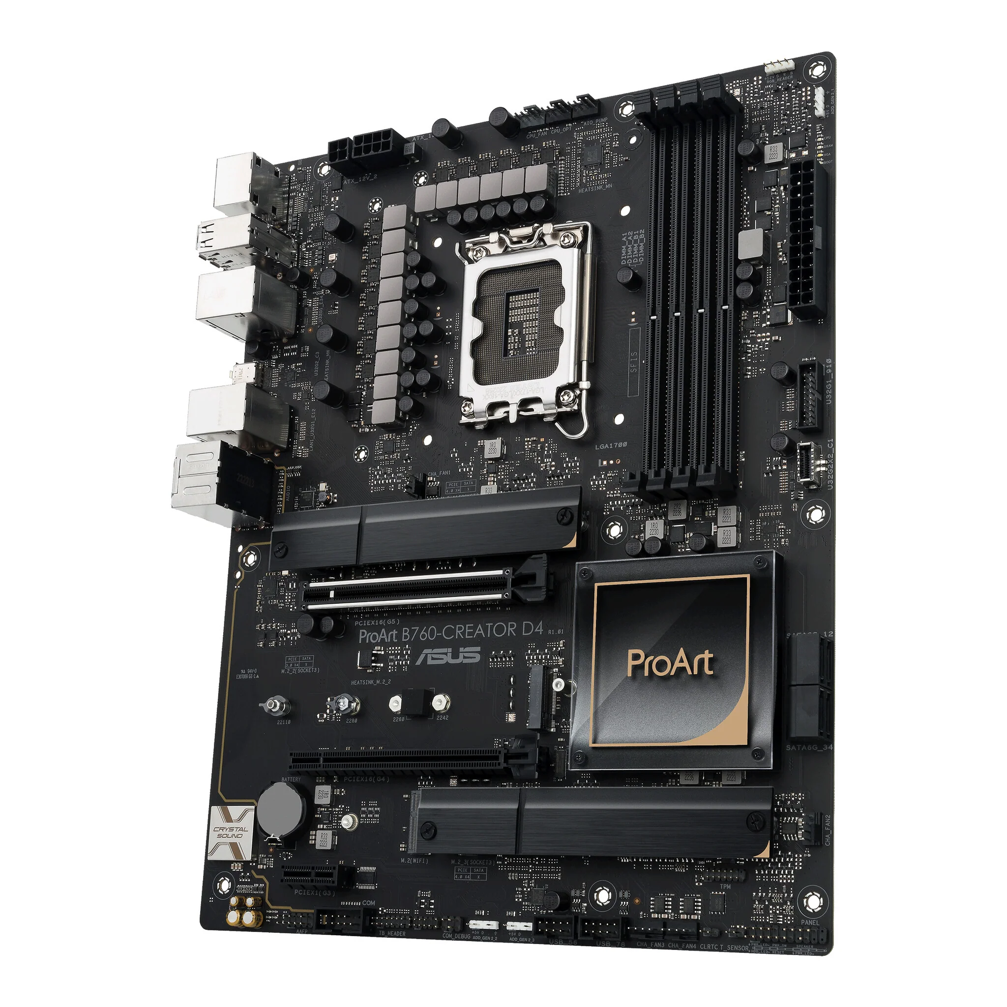 ASUS PROART B760-CREATOR D4 ATX motherboard - Intel B760 LGA 1700 - Image 4