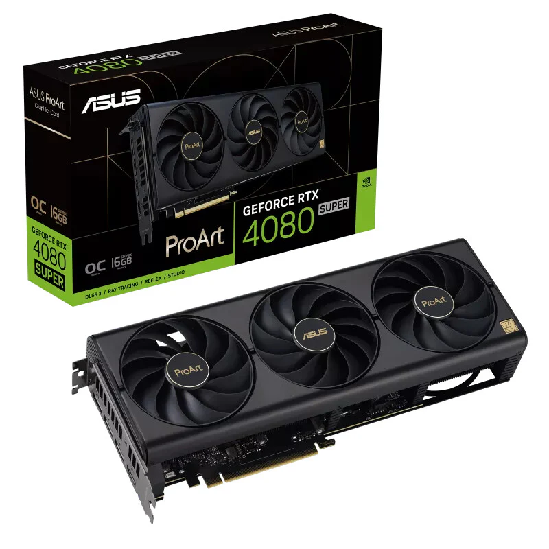 ASUS ProArt - NVIDIA 16 GB GDDR6X GeForce RTX 4080 SUPER graphics card - Image 2