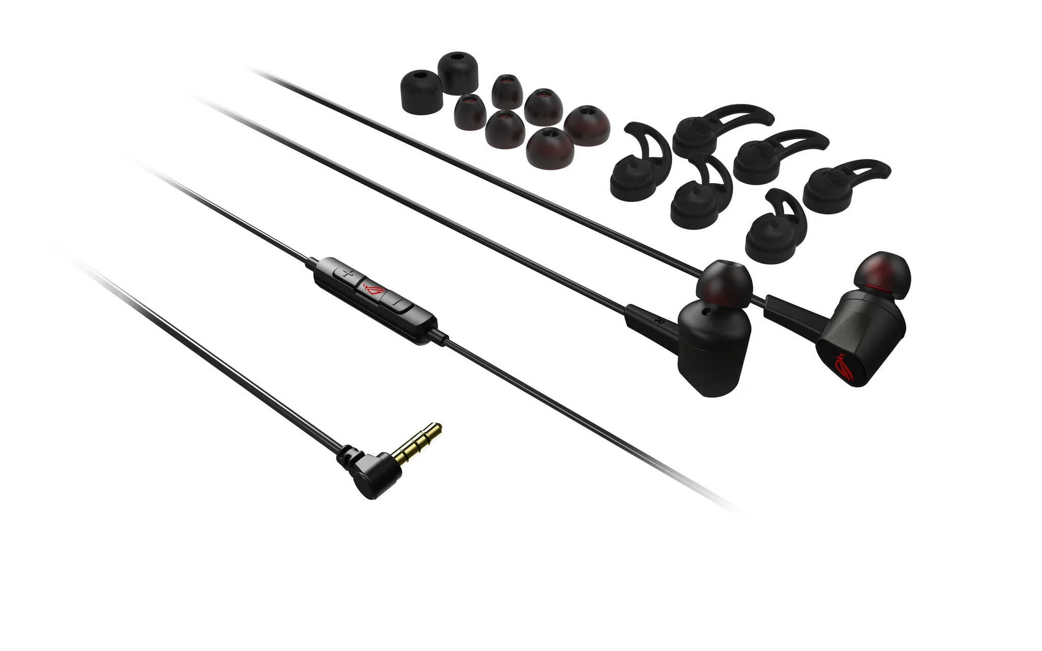 ASUS ROG Cetra Core II - 3.5mm Wired In-ear Gaming Earbuds in Black - Image 2