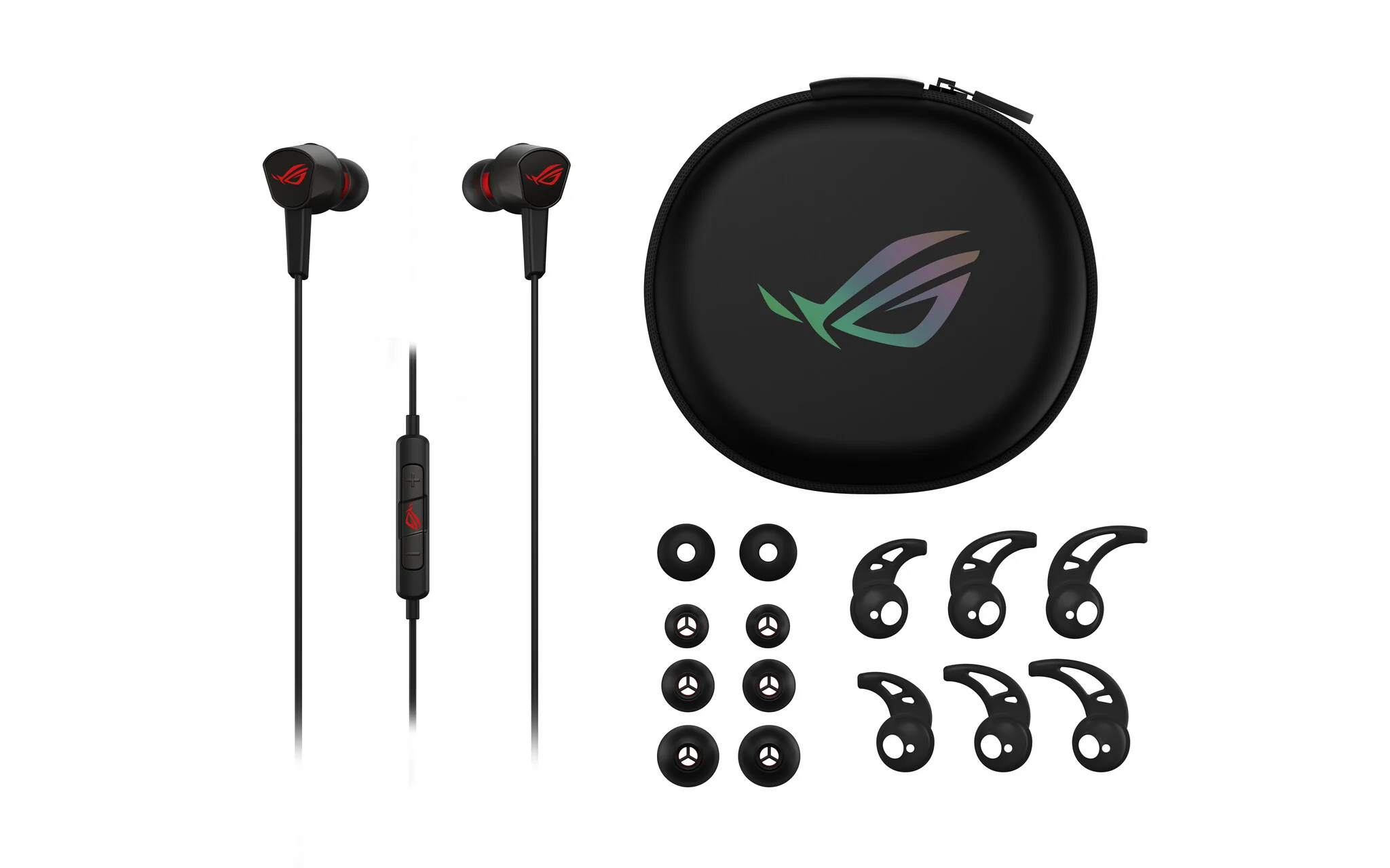 ASUS ROG Cetra Core II - 3.5mm Wired In-ear Gaming Earbuds in Black - Image 3