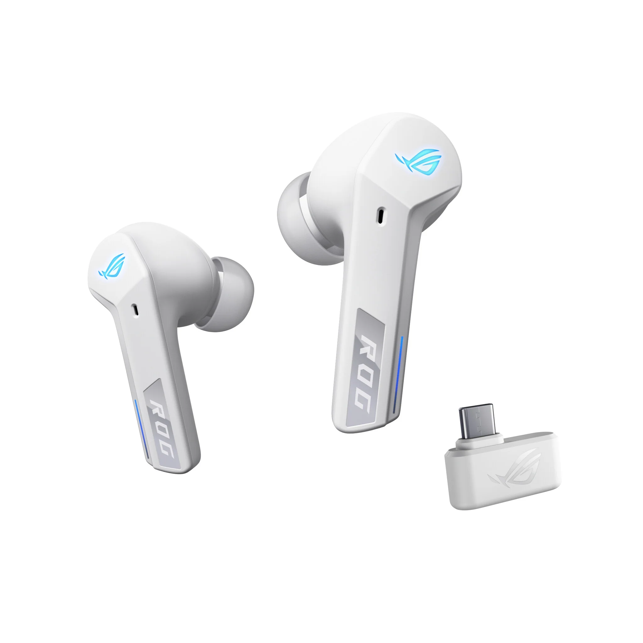 ASUS ROG Cetra True Wireless Speednova - True Wireless Stereo (TWS) In-ear Gaming Bluetooth Earbuds in White - Image 2