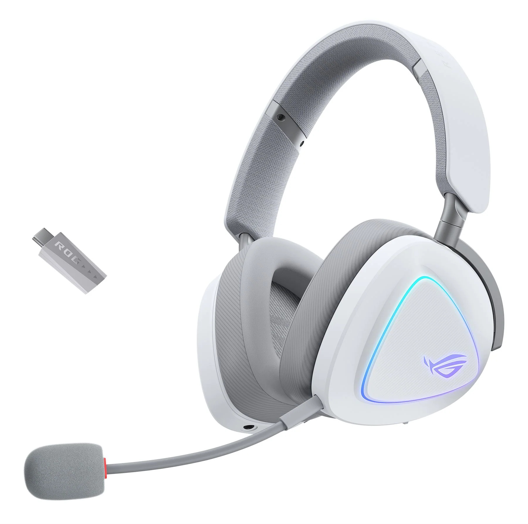 ASUS ROG Delta II Headset Wired & Wireless Head-band Gaming USB Type-C Bluetooth Black