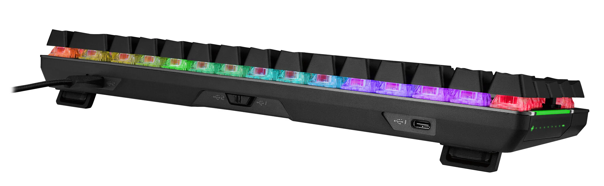 ASUS ROG Falchion Ace - USB Wired Mechanical RGB Keyboard in Black (QWERTZ German) - Image 3