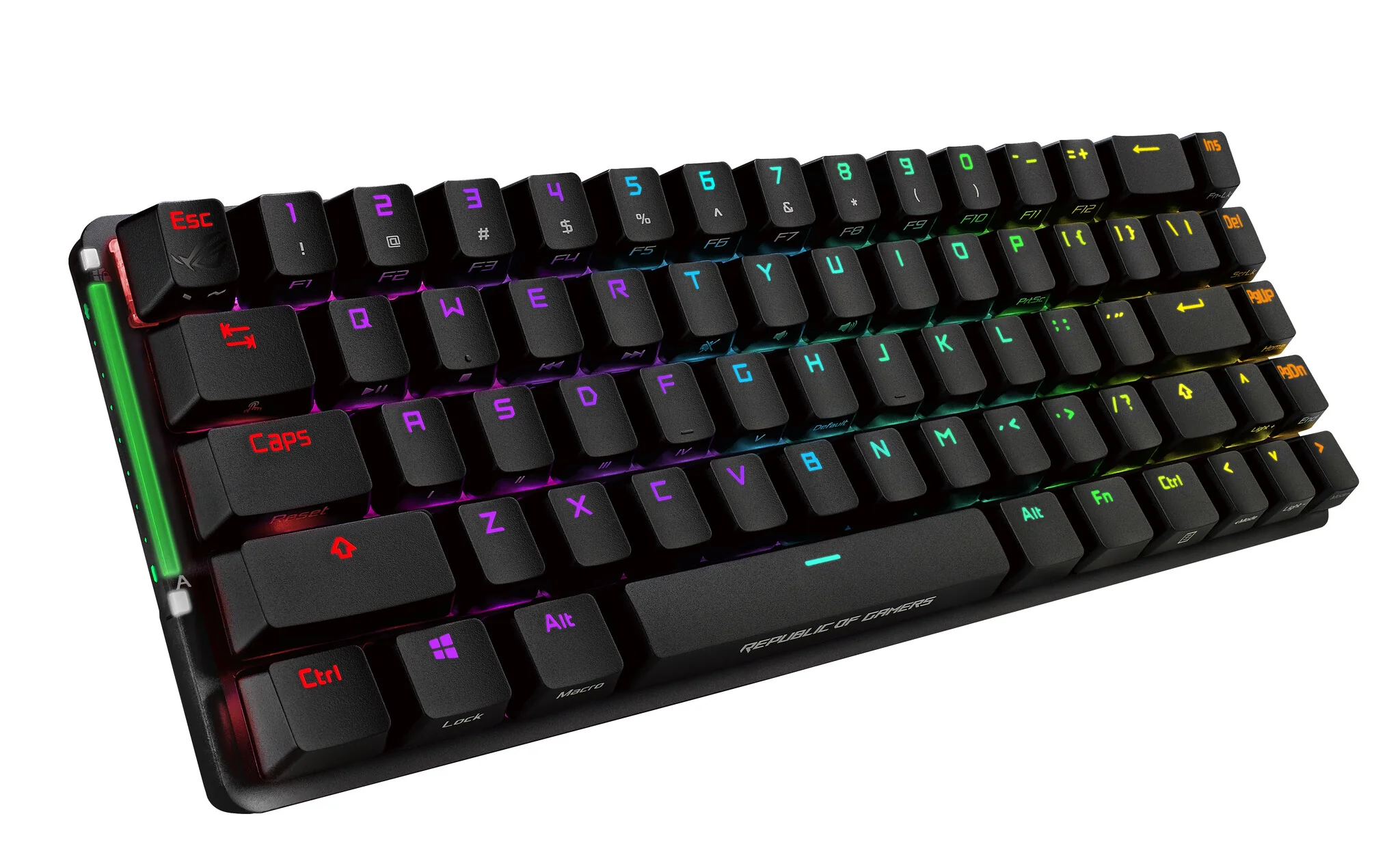ASUS ROG Falchion - USB Wired + RF Wireless RGB Mechanical Keyboard in Black (QWERTY UK) - Image 2