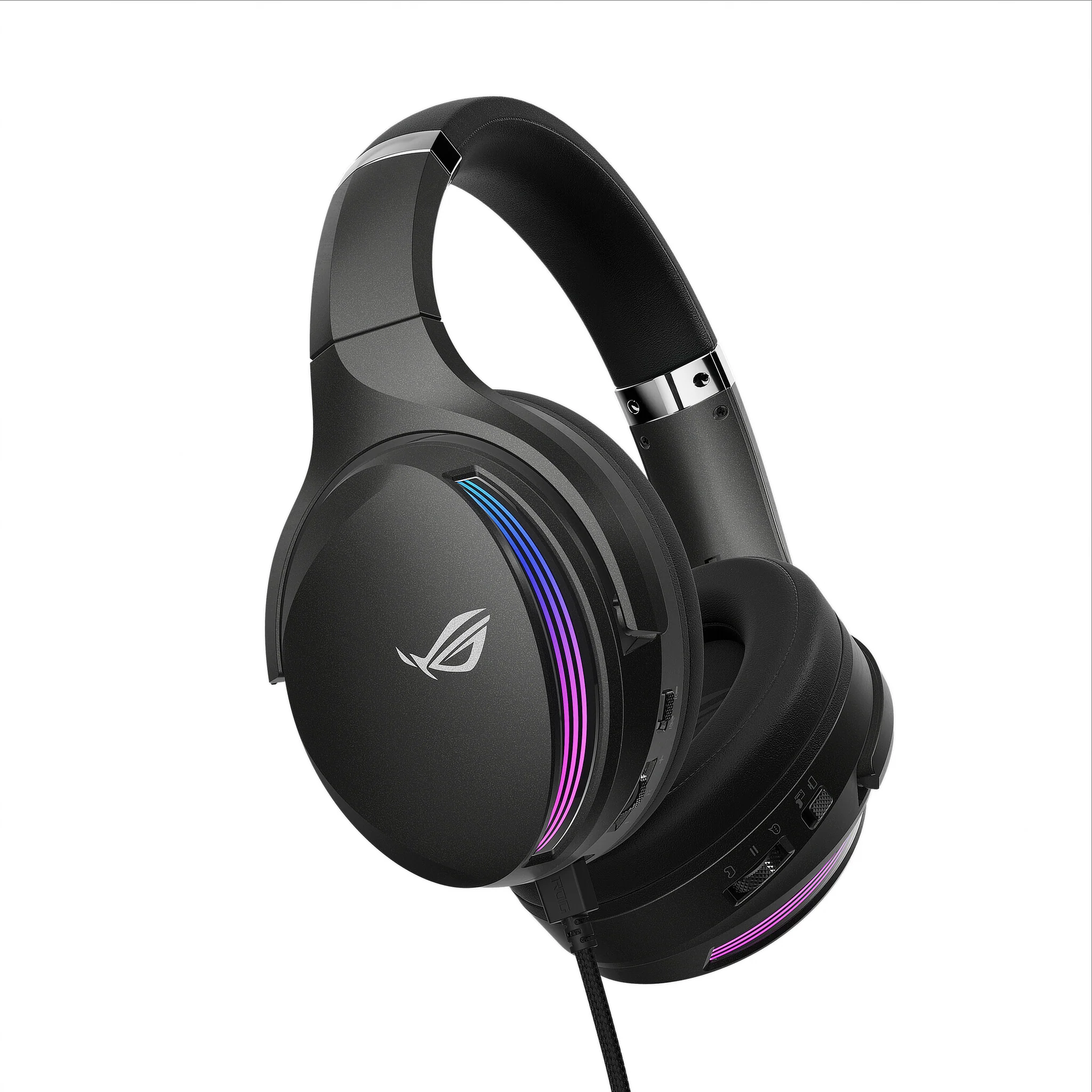ASUS ROG Fusion II 500 - USB Type-C Wired Gaming Headset in Black - Image 3
