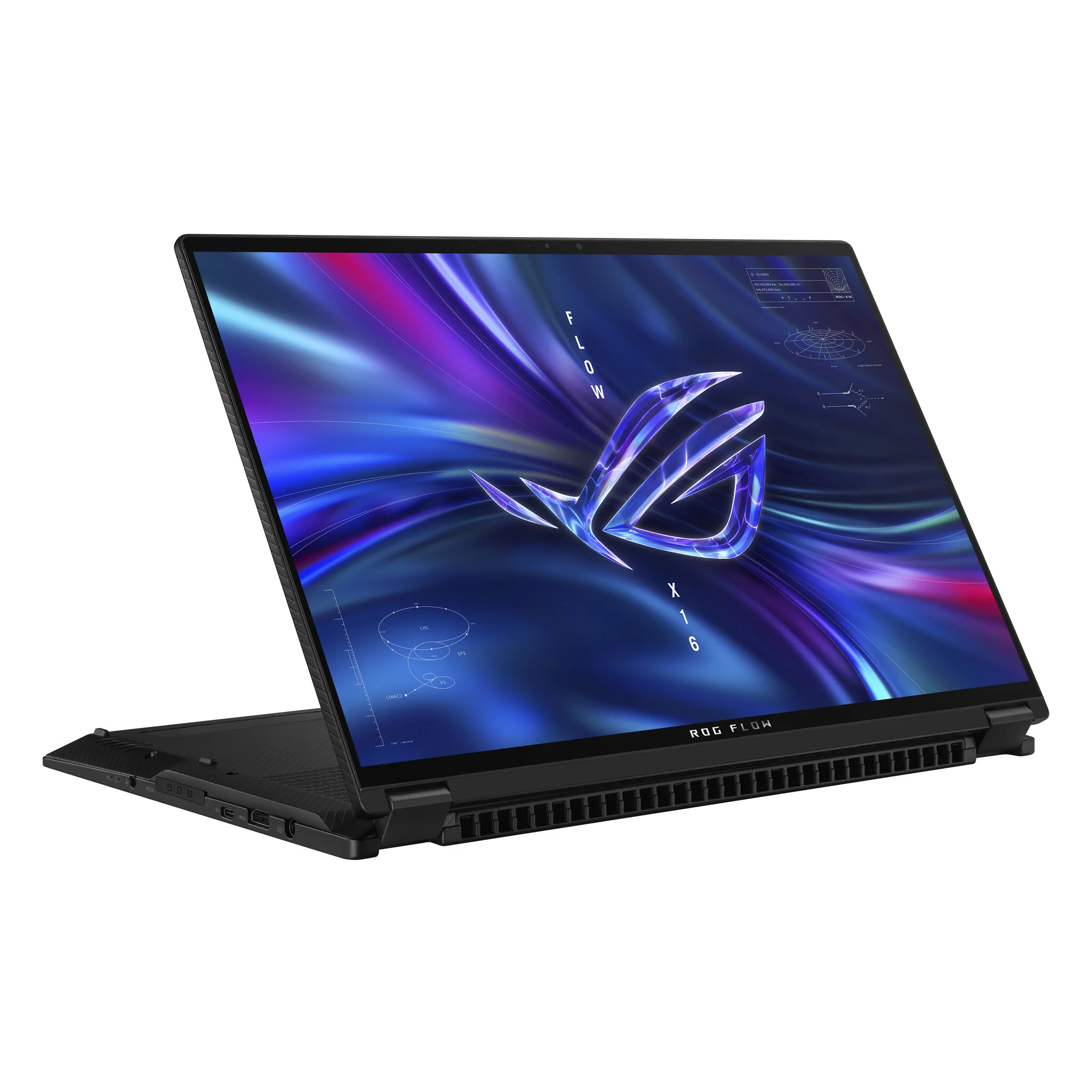 ASUS ROG Hybrid (2-in-1) - 40.6 cm (16") - Touchscreen - AMD Ryzen™ 9 6900HS - 32 GB DDR5-SDRAM - 1 TB SSD - NVIDIA GeForce RTX 3070 Ti - Wi-Fi 6E - Windows 11 Home - Grey - Image 4