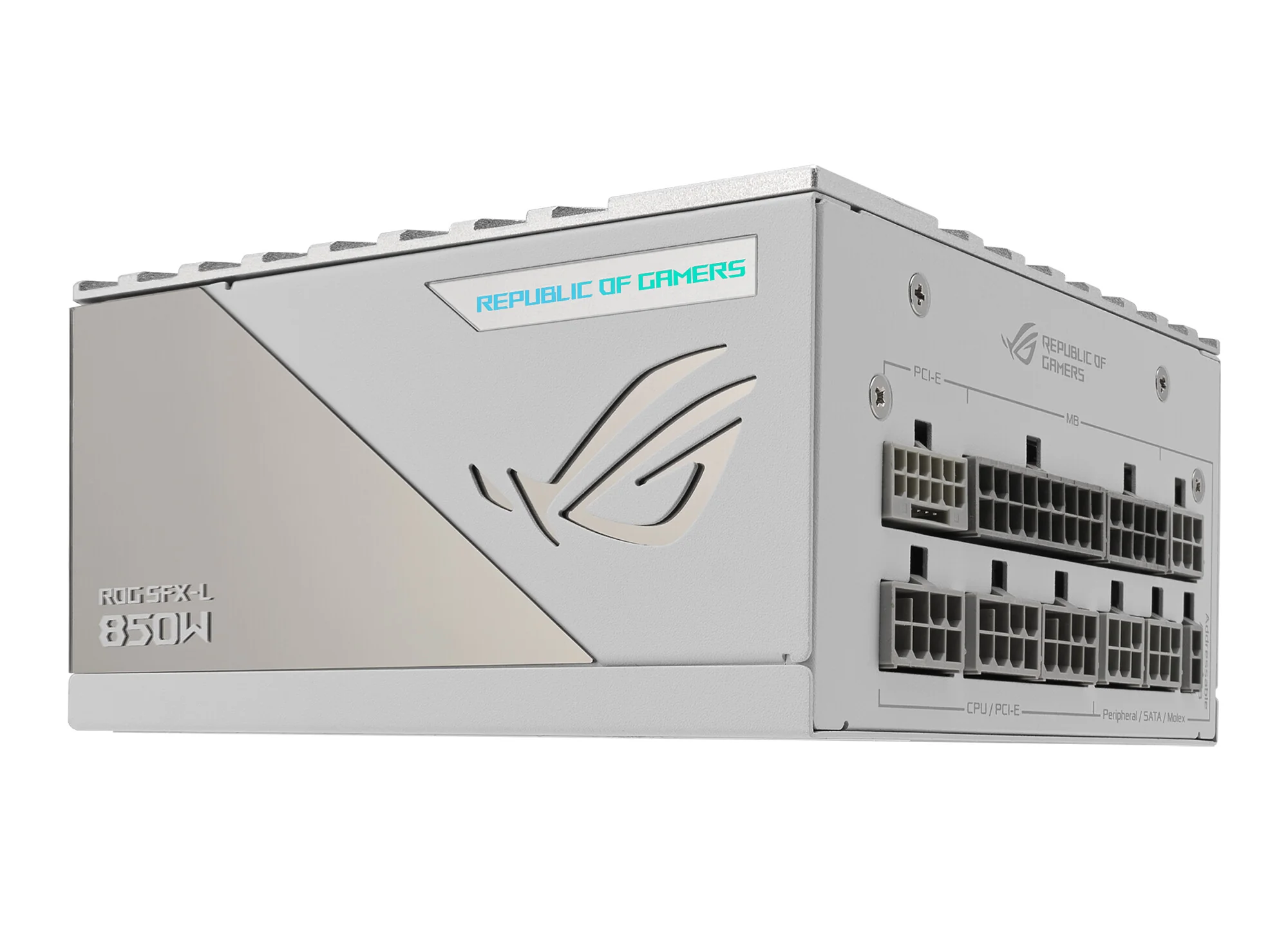 ASUS ROG Loki SFX-L - 850W 80+ Platinum II Fully Modular Power Supply Unit in White - Image 10