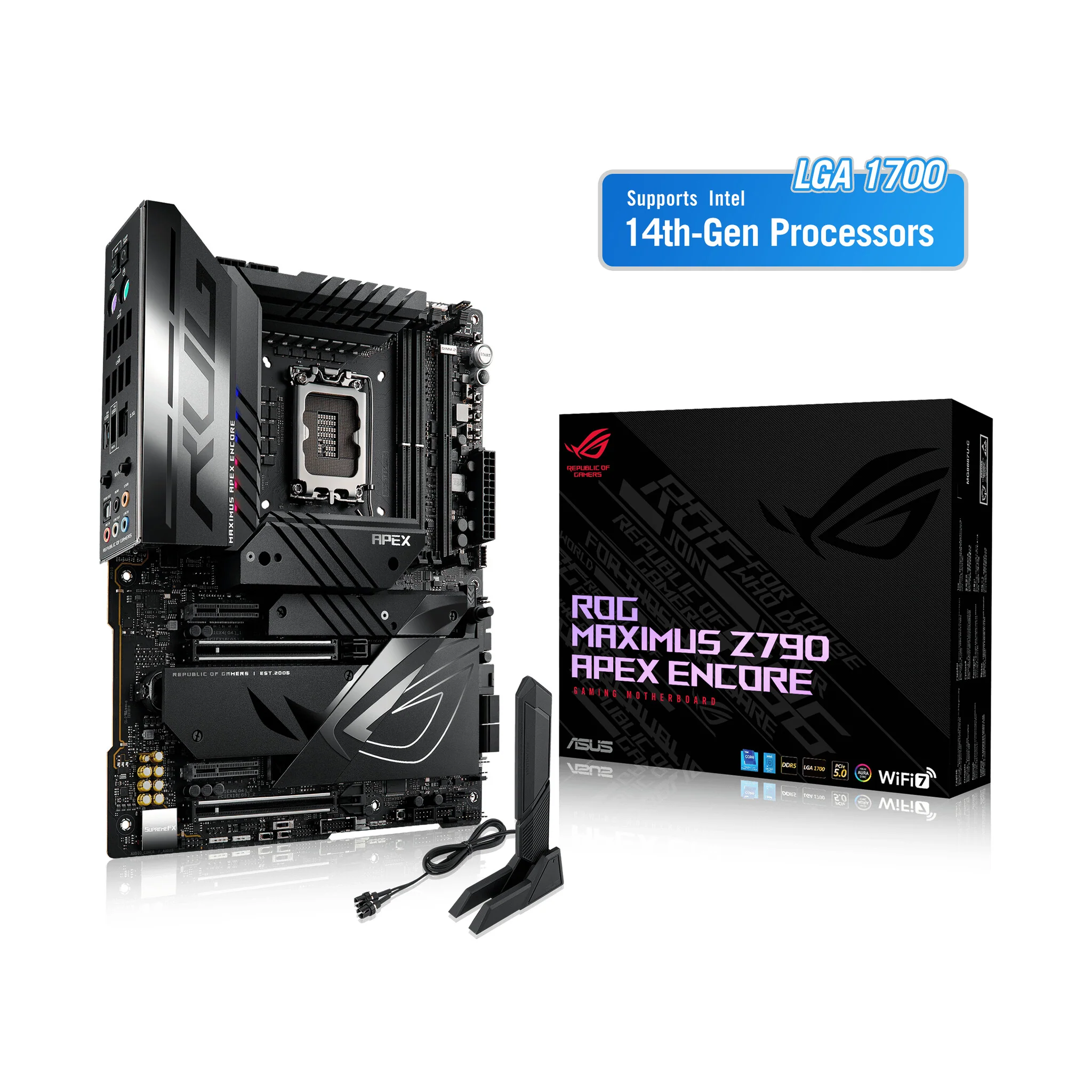 ASUS ROG MAXIMUS Z790 APEX ENCORE ATX Motherboard - Intel Z790 LGA 1700 - Image 13