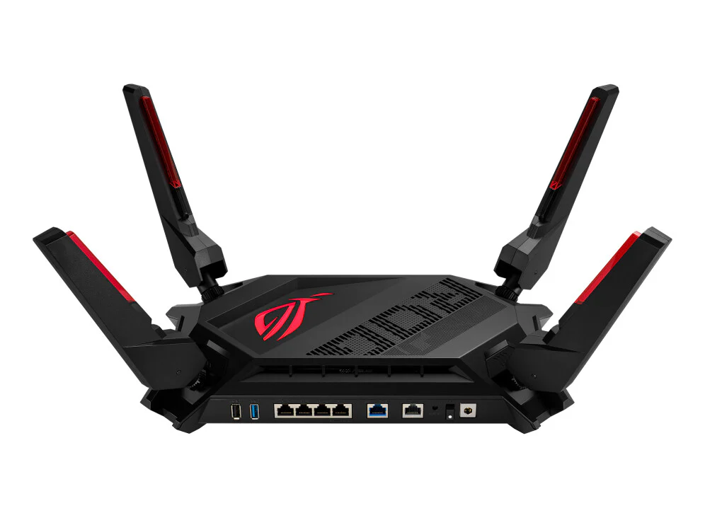 ASUS ROG Rapture GT-AX6000 - 2.5 Gigabit Ethernet Dual-band (2.4 GHz / 5 GHz) wireless router in Black - Image 7