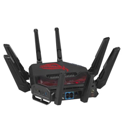 ASUS ROG Rapture GT-BE19000 - Multi-Gigabit Ethernet Tri-band (2.4 GHz / 5 GHz / 6 GHz) Wi-Fi 7 Wireless Router - Image 3