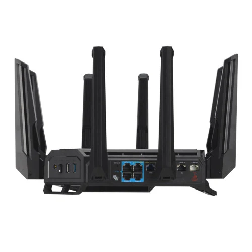 ASUS ROG Rapture GT-BE19000 - Multi-Gigabit Ethernet Tri-band (2.4 GHz / 5 GHz / 6 GHz) Wi-Fi 7 Wireless Router - Image 4