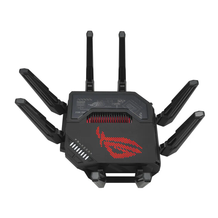 ASUS ROG Rapture GT-BE98 - 10 Gigabit Ethernet Quad-band (2.4 GHz / 5 GHz-1 / 5 GHz-2 / 6 GHz) Router - Image 10
