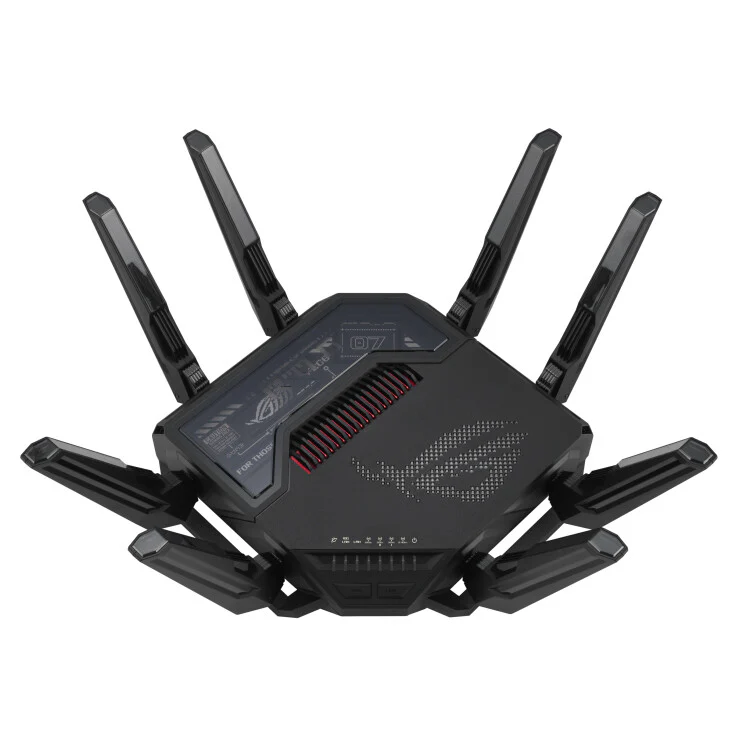ASUS ROG Rapture GT-BE98 - 10 Gigabit Ethernet Quad-band (2.4 GHz / 5 GHz-1 / 5 GHz-2 / 6 GHz) Router - Image 2
