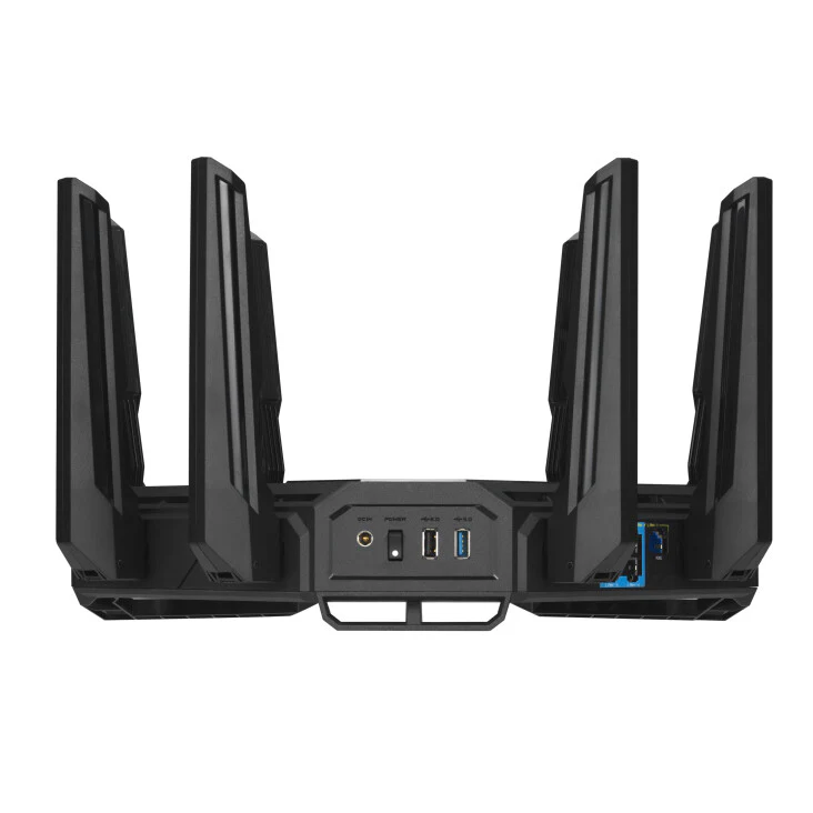 ASUS ROG Rapture GT-BE98 - 10 Gigabit Ethernet Quad-band (2.4 GHz / 5 GHz-1 / 5 GHz-2 / 6 GHz) Router - Image 4