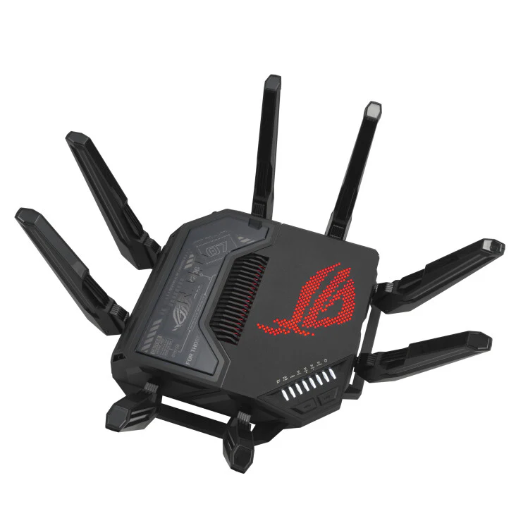 ASUS ROG Rapture GT-BE98 - 10 Gigabit Ethernet Quad-band (2.4 GHz / 5 GHz-1 / 5 GHz-2 / 6 GHz) Router - Image 5
