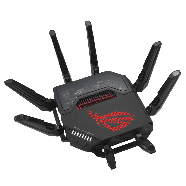 ASUS ROG Rapture GT-BE98 - 10 Gigabit Ethernet Quad-band (2.4 GHz / 5 GHz-1 / 5 GHz-2 / 6 GHz) Router - Image 6