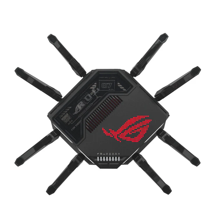 ASUS ROG Rapture GT-BE98 - 10 Gigabit Ethernet Quad-band (2.4 GHz / 5 GHz-1 / 5 GHz-2 / 6 GHz) Router - Image 7